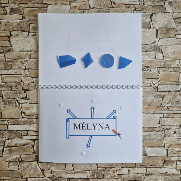 Smagi knygelė "Pažink spalvas" su daugkartinio naudojimo lipdukais