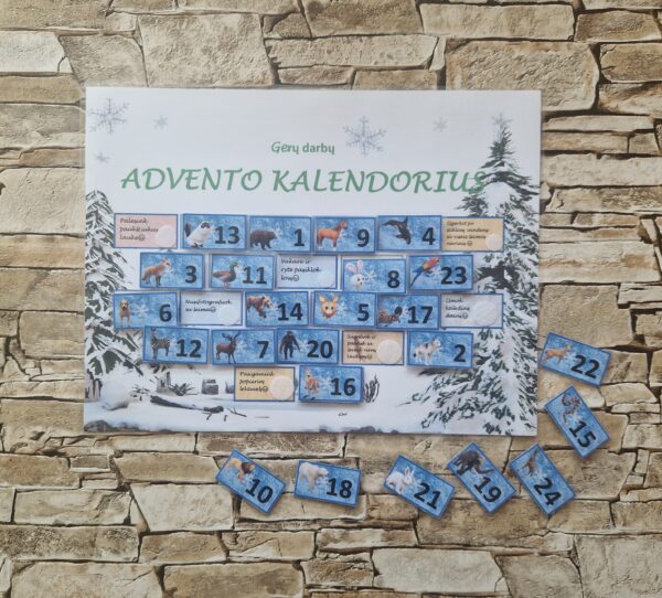 Gerų darbų Advento kalendorius mažiesiems - Image 2