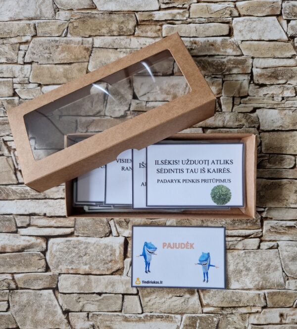 'PAJUDĖK" žaidimas - Image 3